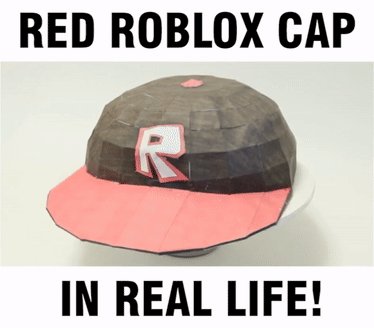 Pixelated Quota On Twitter How To Make A Red Roblox Cap Https T Co 1pa9yaag6c Feel Free To Make Your Own Irl 3 Post A Pic I Wanna See Hats Turn Out Roblox Https T Co 7eirneede0 - roblox real life hats