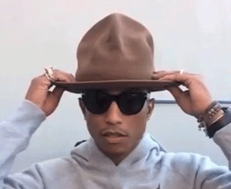 Happy birthday Pharrell Williams 