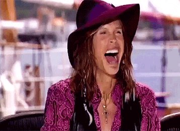  You go, Patty B!  Happy birthday Steven Tyler. 