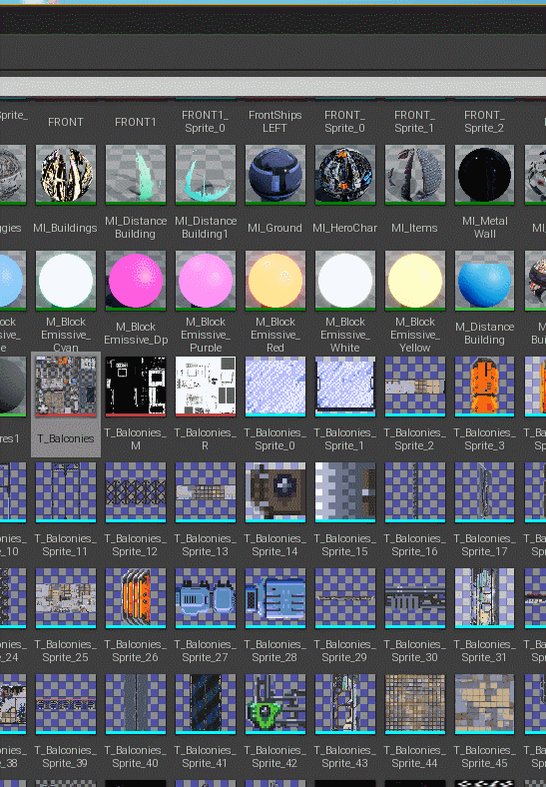Создание сцены из The Last Night в Unreal Engine 4