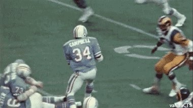 Happy 65th birthday to Texas Longhorn/Houston Oilers legend Earl Campbell.  The baddest man there was.... 