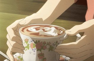 Coffee aesthetics and tea anime 1927081 on animeshercom