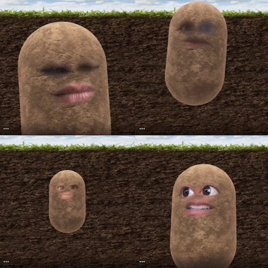 Snapchat Be Your Own Potato Boss With Snap Camera Lens Potato By Fireandknife T Co It4pv5h8dx
