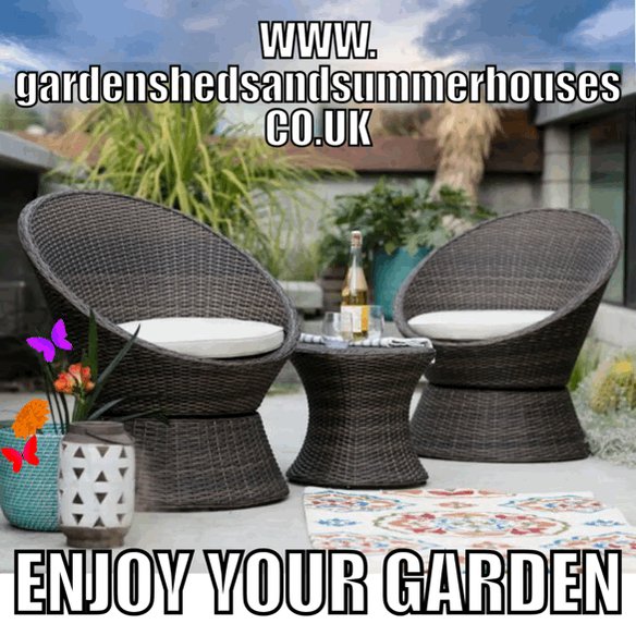 #EasterAtHome then why not #Enjoy your #Garden
We have a range of #sun loungers, #rattan seating and #parasols all in stock for delivery direct to your door
As well as #climbing frames, #sandpits and #pools
#EasterWeekend
#HappyEaster
http://www.gardenshedsandsummerhouses.co.uk
#StayHomeSavesLives