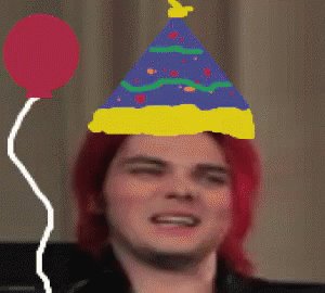 Today is Gerard Way\s 43rd birthday 
happy birthday you beautiful bitch 