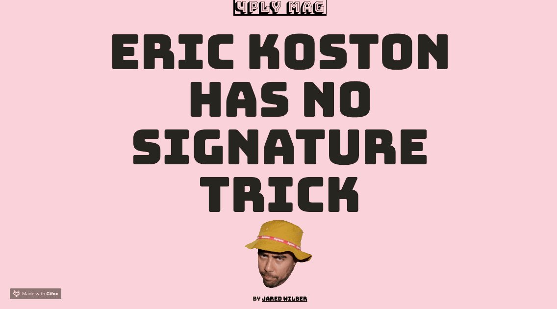 eric koston mongo