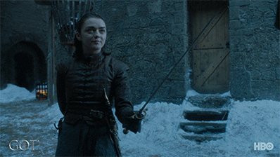   Forever channeling Arya Stark\s energy. Happy Birthday 