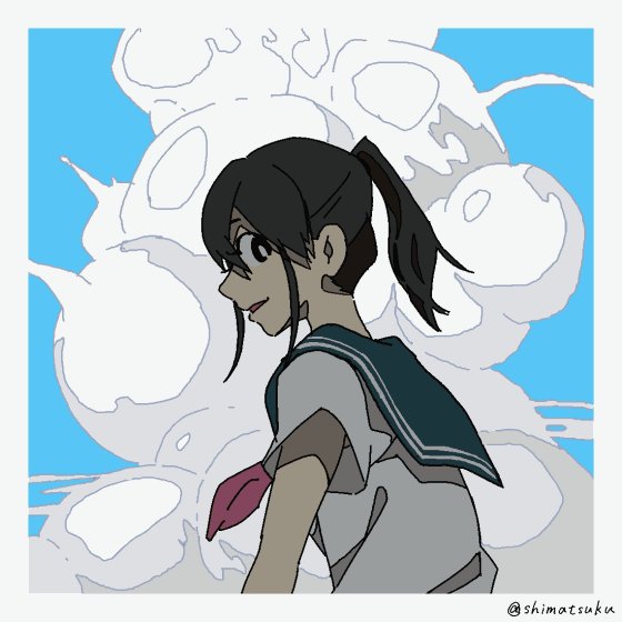 indie_anime 昔描いたやつですが…