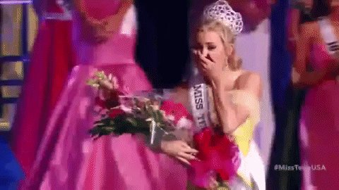 beauty pageant winner GIF b...