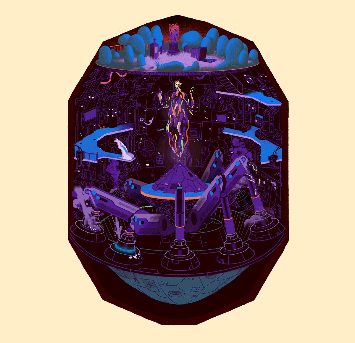 Self-contained designs created using @AdobeAE, @Photoshop & @AdobeAnimate. Browse more "Impossible Bottles" by Rafael Varona: https://t.co/aySNReqaGc https://t.co/xg7SuzQ7Dy