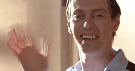 steve buscemi flirting GIF