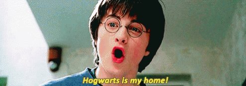 Hogwarts Home GIF