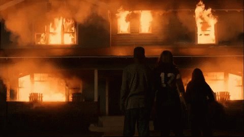 Burning Burn It Down GIF