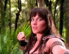 xena warrior princess punch GIF