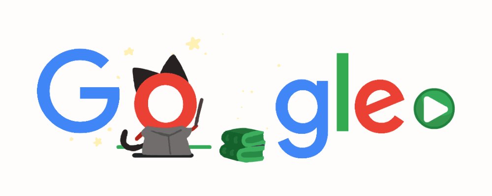 Magic Cat Academy, the Google 2016 Halloween Doodle Game