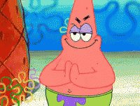 Patrick Evil GIF