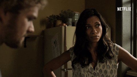 rosario dawson GIF by NETFLIX