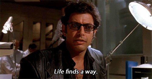 jeff goldblum life finds a ...