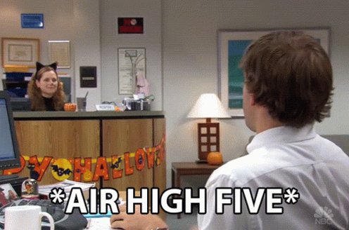 Air High Five Good Job GIF