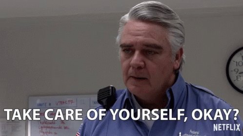 Take Care Of Yourself Okay Sad GIF