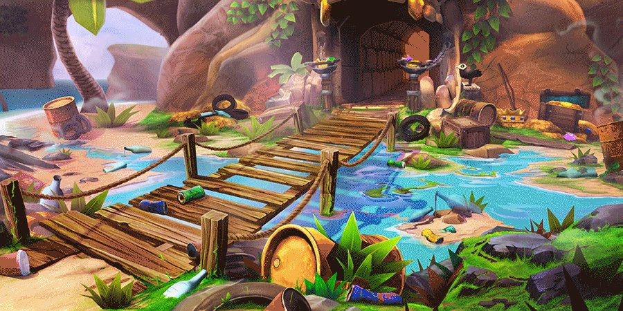 Temple Run 2 - Earth Day Gameplay