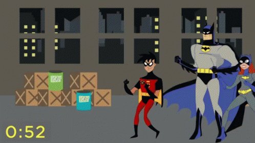 Heroes Vs Villains Batman GIF