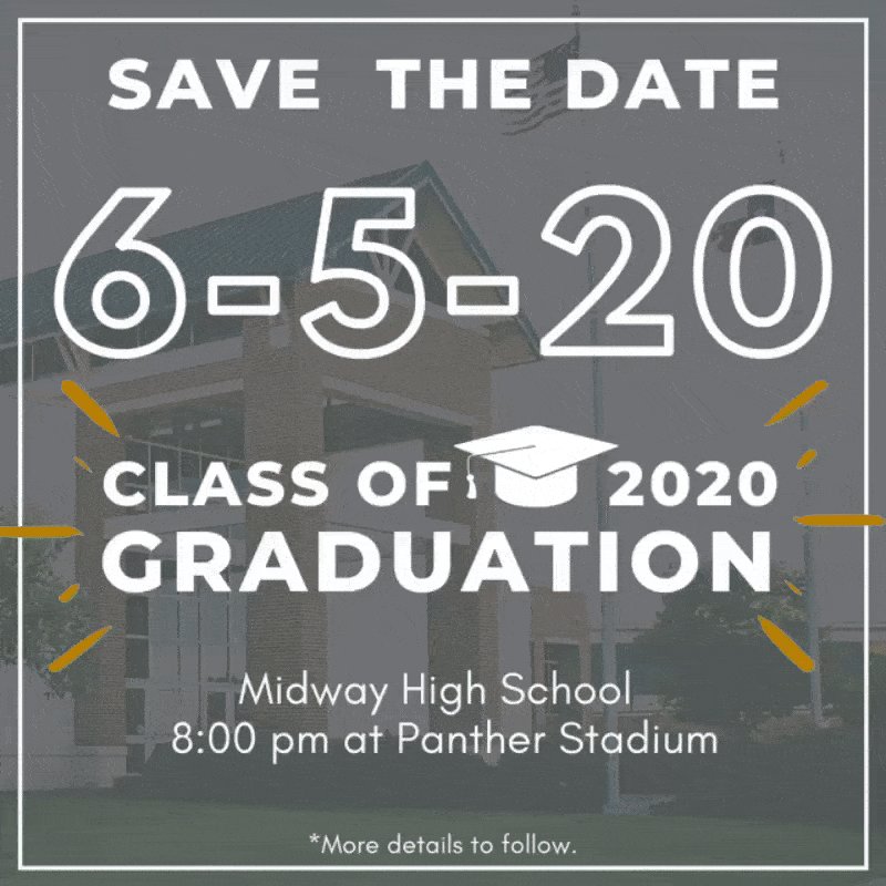 Midway ISD on Twitter "MHS Class of 2020... it's time to officially