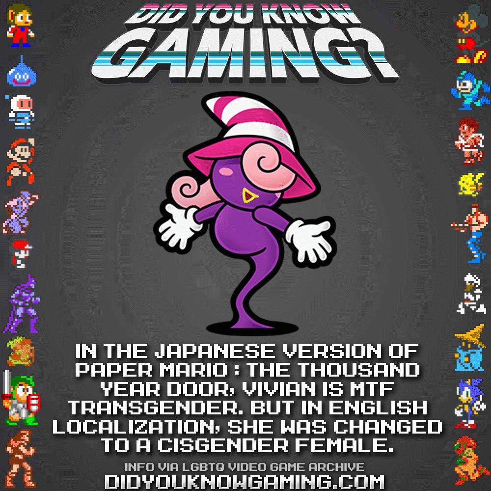 Paper mario vivian transgender