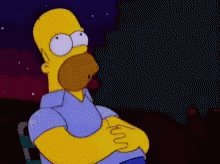 Homer Ausente GIF