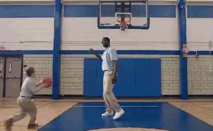 Basketball Block GIF