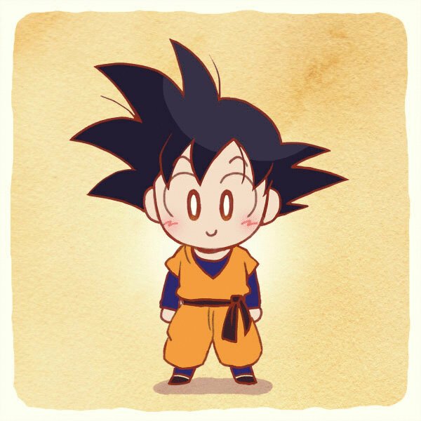 代引不可 手書きイラスト ドラゴンボール 悟空 悟天 Ubat Fr