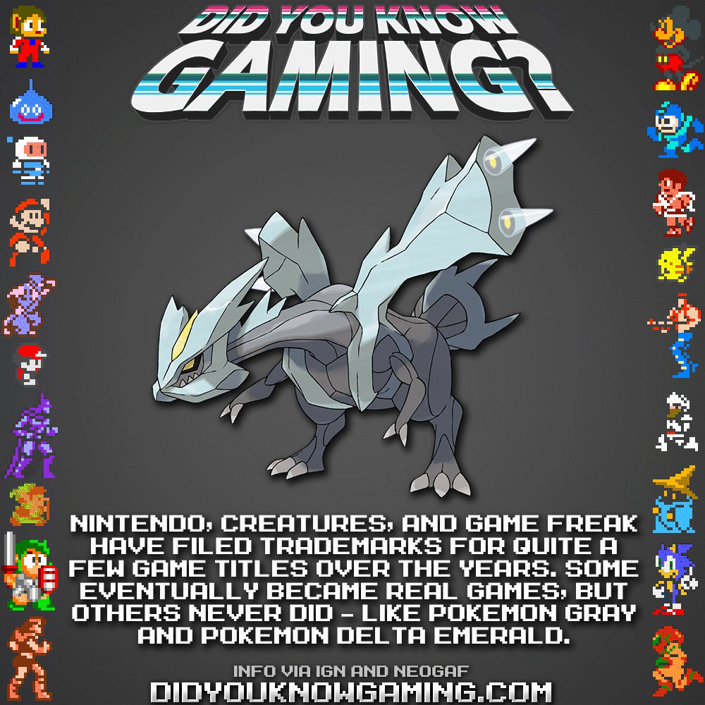 Dr Lava S Lost Pokemon More Daily Facts Just A Reminder That I M Doing The Daily Posts On Didyouknowgamin Nowadays So If You Like What I Do Over Here You Might