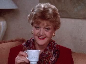 Murder She Wrote Tea GIF