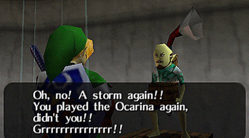 Legend of Zelda: Ocarina of Time - Sun's Song on Make a GIF