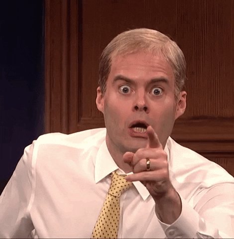 Bill Hader Reaction GIF by ...