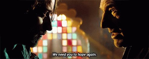 We Need You To Hope Again Serious GIF