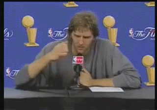 LeBron was nothing more than a pesky house fly in between Dirk and his ring....
#MFFL https://t.co/jwLUKmGUQ3 https://t.co/ls9aG66RtK