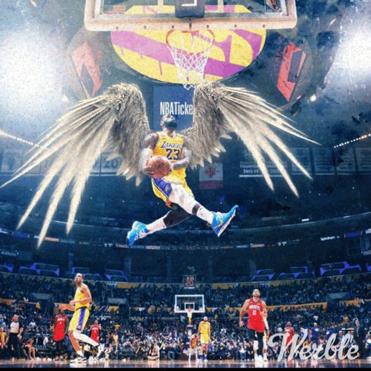 A quick edit👌🏻💯 @KingJames 🤴🏿 🏀 #NBA #basketball #LebronJames #Kingjames #FlyandSoarThroughTheAir https://t.co/kRg0h5h3VG