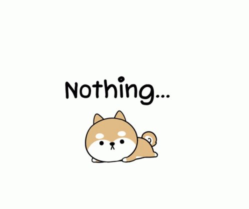 何もない ナッシング GIF