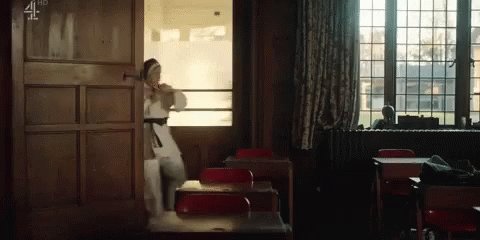 Sister Michael Derry Girls GIF