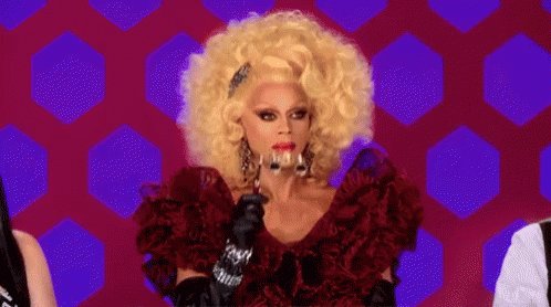 Ru Paul Binocular GIF