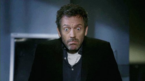 dr house shrug GIF