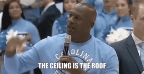 The Ceiling Is The Roof Speaking GIF