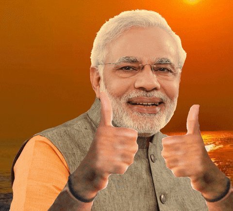 narendra modi india GIF by DAS NAIZ