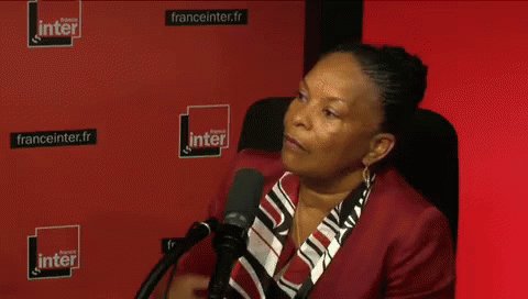 Christiane Taubira GIF