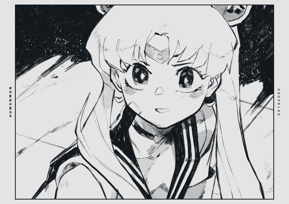 Sailor Moon Redraw — флешмоб по перерисовке Сейлор Мун в Твиттере