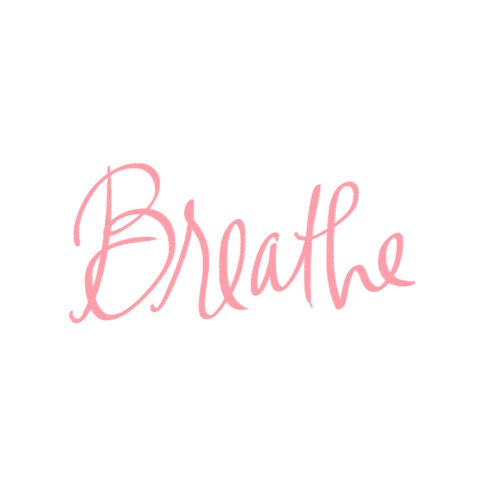 Pink Breathe GIF by Denyse®