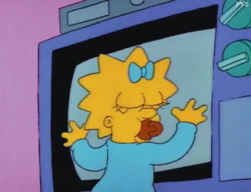 The Simpsons Maggie Simpson GIF