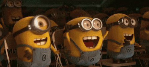 Happy Minion GIF