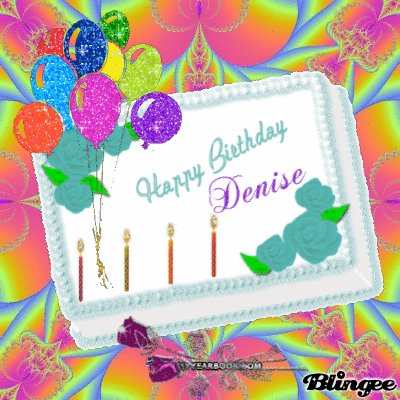 A very Happy Birthday to Denise Welch, 62 today.    